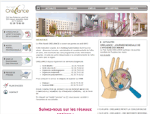 Tablet Screenshot of oreliance.com